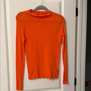 Massimo Dutti Bright Orange Sweater